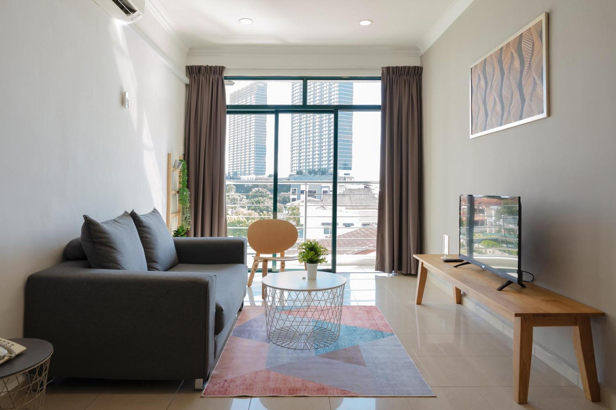 Golden View Serviced Apartments Tanjung Tokong Ngoại thất bức ảnh