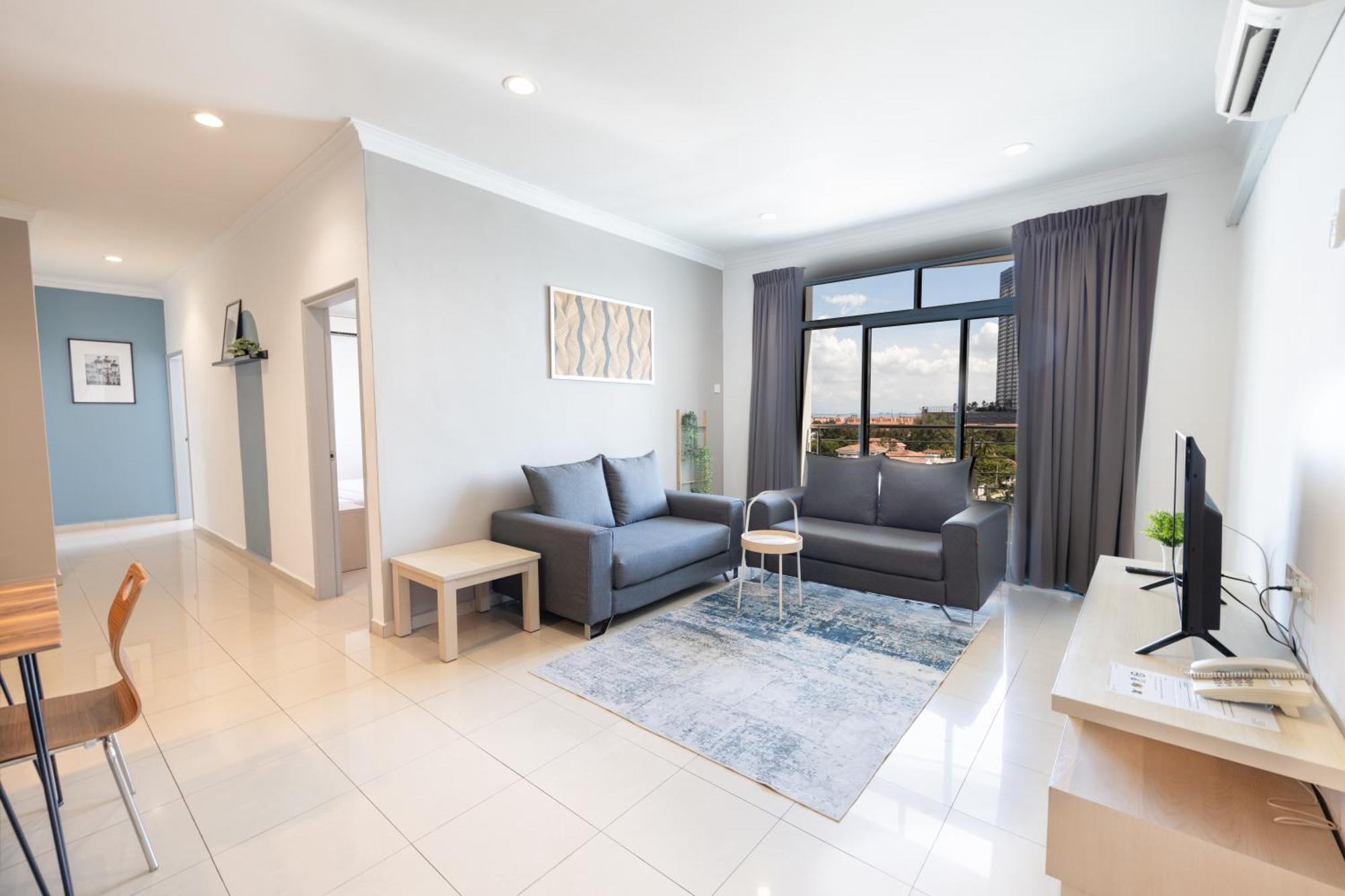 Golden View Serviced Apartments Tanjung Tokong Ngoại thất bức ảnh